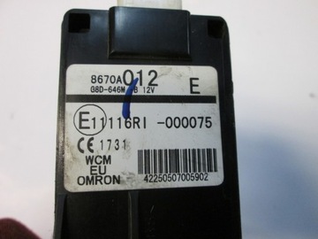 PEUGEOT 4007 2.2 HDI SPÍNACÍ SKŘÍŇKA KLÍČEK IMMOBILIZÉR