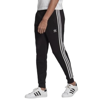 Spodnie Męskie adidas GN3458 3 STRIPES Czarne 2XL