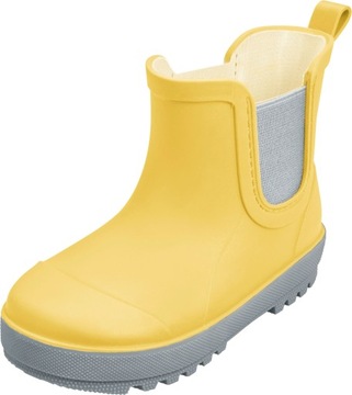PLAYSHOES 180201 GUMOWCE KALOSZE KRÓTKIE DZIECIĘCE SZTYBLETY TPE ŻÓŁTY R 20