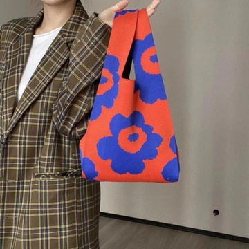 вязаная сумочка женская вязаная сумочка Оранжевая