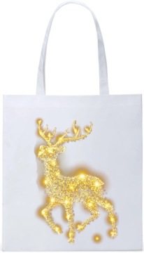 EKO TORBA ZAKUPY PREZENT ŚWIĄTECZNA RENIFER