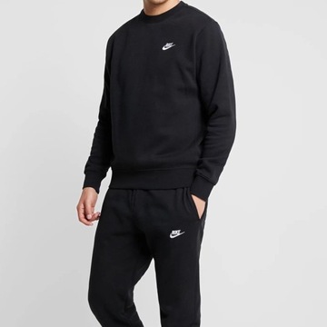Nike Sportswear bluza czarna dresowa klasyczna męska BV2666-010 M
