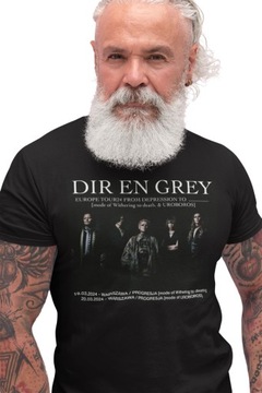DIR EN GREY T-Shirt Koszulka Męska Japanese Metal 5XL