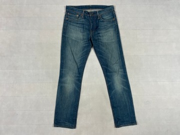 Levis Spodnie Jeansy Męskie Unikat Klasyk Logo 511 W32 L32