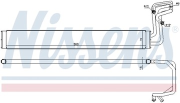 МАСЛЯНЫЙ ОХЛАДИТЕЛЬ NISSENS PORSCHE CAYENNE 02- 3.2 V6