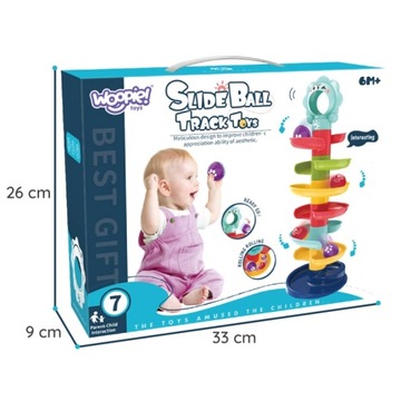 НАБОР ДРОМА ДЛЯ ШАРОВ НАПРАВЛЯЮЩАЯ ДЛЯ ШАРОВ СПИРАЛЬ 2 ШАРА