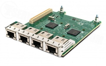 DELL BROADCOM 5720 4x1GB RJ-45 PCI-e RISER 0FM487