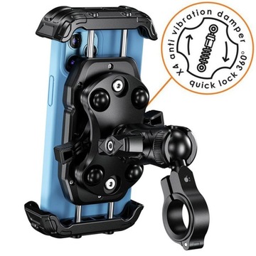 Антивибрационный держатель для телефона на мотоцикле R22