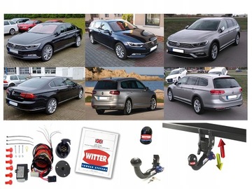 Фаркоп Witter Skoda Superb 3 Estate 2015-