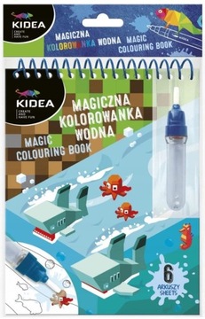 Kidea - Wodna kolorowanka Minecraft - 2376