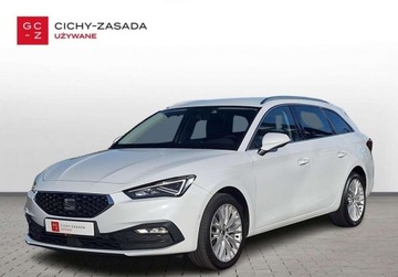 Seat Leon IV Sportstourer 2.0 TDI CR 150KM 2022 Seat Leon 2.0TDI 150KM DSG Xcellence Skora ACC El.Klapa Full LED Climatron