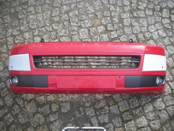 VW T5 LIFT 2010-2015 ZDERZAK PRZEDNI 7E0 PRZÓD PDC KRATKI CHROM
