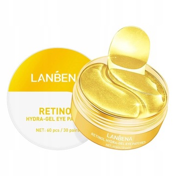 Clavier Retinol Bright Look гелевые патчи для глаз 60 шт.
