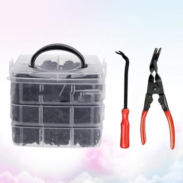 Заклепки пластиковые Клипсы для крепления бампера 620 шт.