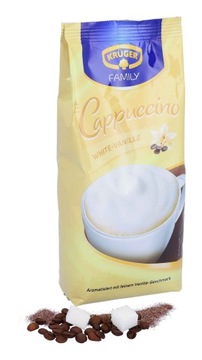 Kawa Cappuccino Kruger 500g White Vanilia Wanilia