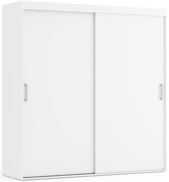 Szafa przesuwna 2-drzwiowa AGENA 100X215cm NA WYMIAR +4 półki