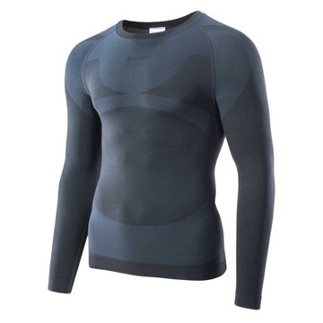 BIELIZNA TERMOAKTYWNA MĘSKA BLUZA TERMICZNA HI-TEC RONIN TOP GÓRA XL