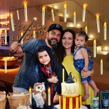 20 ШТ. ПЛАВАЮЩАЯ БЕСПЛАМЕННАЯ СВЕЧА С ДИСТАНЦИОННОЙ ПАЛОЧКОЙ, СВЕЧИ ДЛЯ ХЭЛЛОУИНА