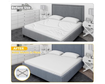 2 ЗАЖИМА, КРЕПЛЕНИЕ ЖГУТА, КРЕПЛЕНИЕ ГЛАЖЕННОЙ ПРОСТЫНИ, ОРГАНИЗАТОР КРОВАТИ