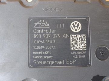 AUDI A3 8P LIFT GOLF VI LEON II НАСОС АБС 1K0907379AN 1K0614517BD