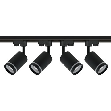 ZESTAW 4x LAMPA LED REFLEKTOR GU10 SZYNOPRZEWÓD 2M