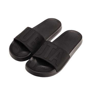 Kubota Basic Plain 2.0 Мужские черные резиновые флипки 47