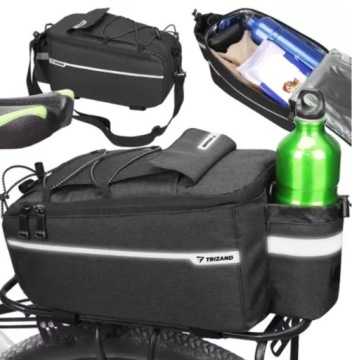 TORBA ROWEROWA NA BAGAŻNIK SAKWA ROWER ETUI KUFER TYLNA TERMICZNA LAMPKA