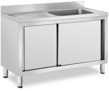 Szafka 120cm ze zlewem Royal Catering RC-IKS07