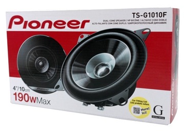 Автомобильные динамики PIONEER 100мм 10см на лобовое стекло, прочные + съемник