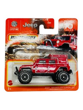 MATCHBOX Resorak Samochód JEEP WRANGLER SUPERLIFT