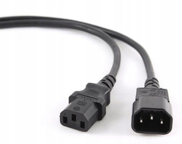 KABEL ZASILAJĄCY C13 C14 przedłużacz 5m GEMBIRD