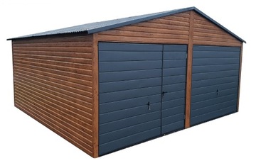 Garaż Blaszany Blaszak Garaże Blaszane 6x5