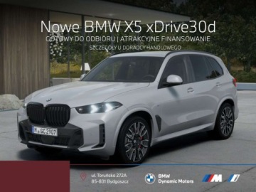BMW X5 G05 SUV Facelifting 3.0 30d 298KM 2026 BMW X5 xDrive30d 298 KM mHEV - Gotowy do Odbioru - Hak - Kamera 360 - M Pro