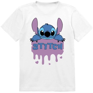T-SHIRT KOSZULKA STITCH 128 134 JAKOŚĆ JAKOŚĆ