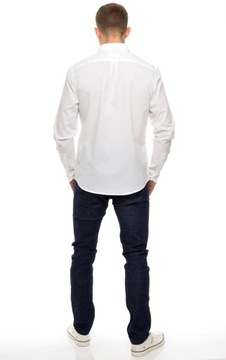 WRANGLER koszula white L/S 1PKT SHIRT _ XXL