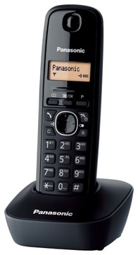 Panasonic KX-TG1611 черный [беспроводной телефон]