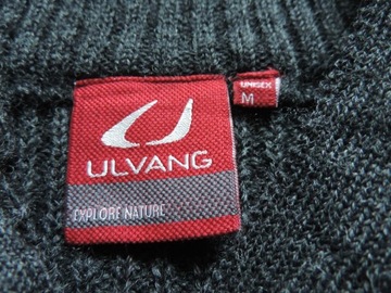 ULVANG NORWAY 100 % WEŁNA GRUBY SWETER UNISEX M