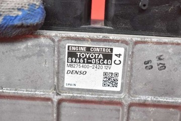 ŘÍZENÍ MOTORU 89661-05C40 TOYOTA AVENSIS T27 1.8 VVTI 147 KM 09-11