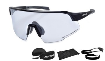 OKULARY FOTOCHROMOWE ROWEROWE PRZECIWSŁONECZNE ARCTICA S-340 FOTOCHROM