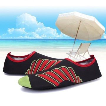Туфли для дайвинга унисекс Swim Beach, красные 41 42