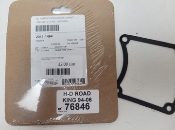 HARLEY DAVIDSON ROAD KING 94-06 ПРОКЛАДКА ИНСПЕКЦИОННОЙ КРЫШКИ 34906-85D