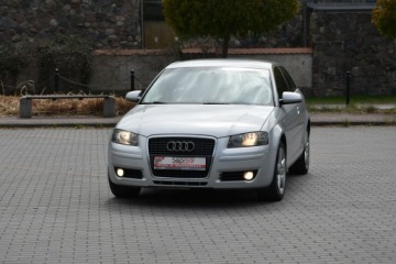 Audi A3 8P Hatchback 3d 1.9 TDI 105KM 2008 Audi A3 3-drzwiowe 1.9TDi 105KM 2008r. Klima, zdjęcie 3