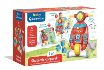 CLEMENTONI Скутер KACPEREK ходунки для малюка +9 м- cy Clementoni