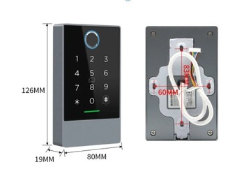 КОМБИНИРОВАННЫЙ ЗАМОК ДЛЯ ВОРОТ С КОДОМ ОТПЕЧАТКОВ ПАЛЬЦЕВ WIFI RFID ШИФРОВАТЕЛЬ