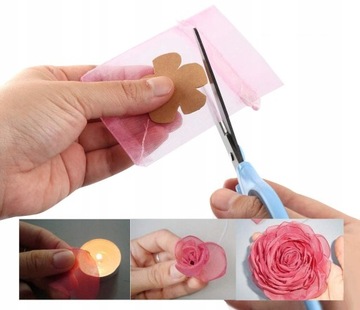 120x Woreczki z Organzy Biżuteria Cukierki 15x10cm