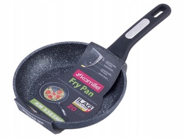 PATELNIA SOLIDNA GRUBA MAŁA GAZ INDUKCJA KAMILLE