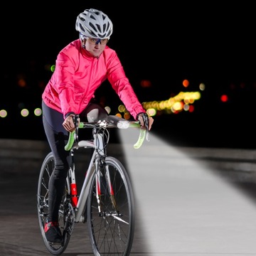 ВЕЛОСИПЕДНАЯ ЛАМПА ПЕРЕДНЯЯ ЗАДНЯЯ ВОДОНЕПРОНИЦАЕМАЯ ДЛЯ ВЕЛОСИПЕДА ПОВОРОТ НА 360 СВЕТОДИОД XPG диод x2