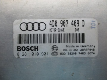 AUDI A8 D2 3.3 TDI JEDNOTKA MOTORU 4D0907409D 0281010901