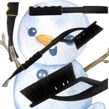 SZCZOTKO SKROBACZKA DO SZYB SKROBAK SZCZOTKA ZIMA