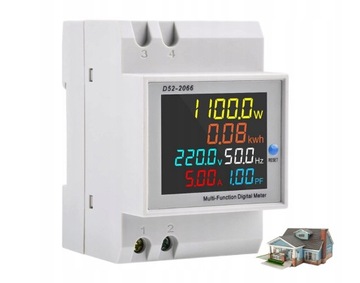 D52-2066 ЦИФРОВОЙ СЧЕТЧИК ЭЛЕКТРОЭНЕРГИИ 100А